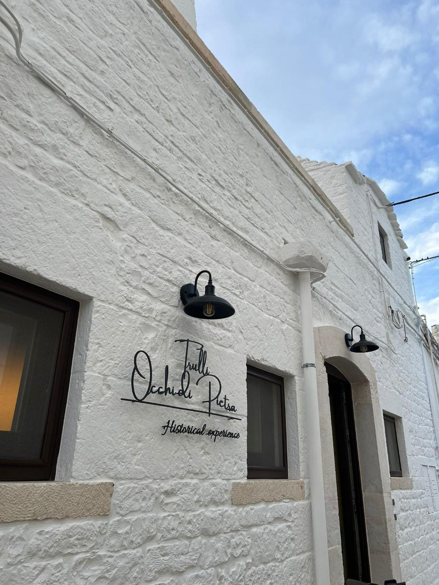 הוילה אלברובלו Trulli Occhi Di Pietra Historical Experience מראה חיצוני תמונה